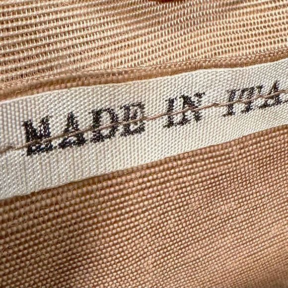 70's Woven Jute with Multicolor Patches Crossbody-Shoulder Bag, Made in Italy - Picture 5 of 8